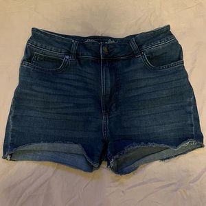 Wrangler High Rise Cut Off Shorts